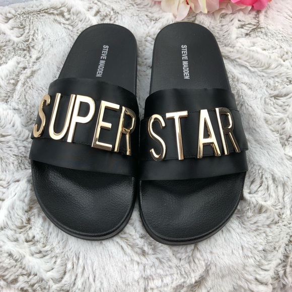Steve Madden Shoes - Steve Madden Super Star Slides